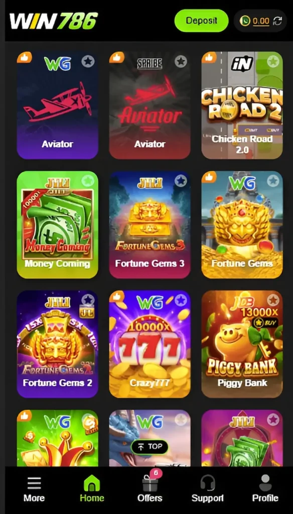 WIN786 game