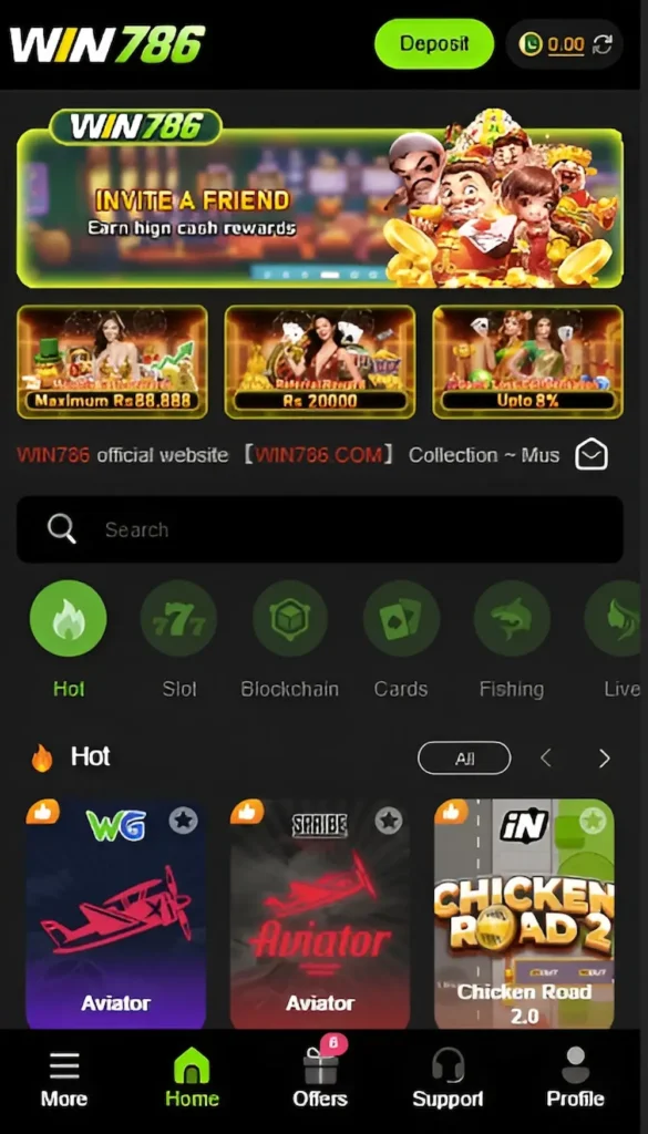 WIN786 game