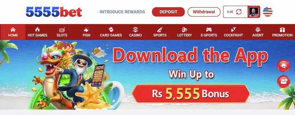 5555bet game
