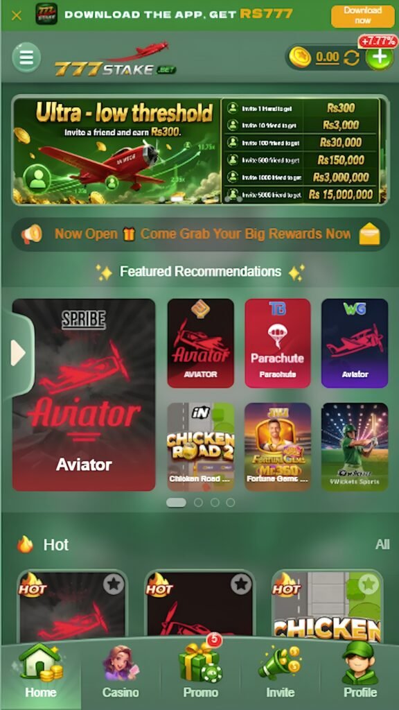 777stake bet game