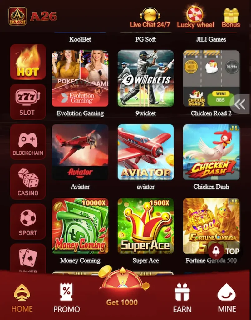 A26 game